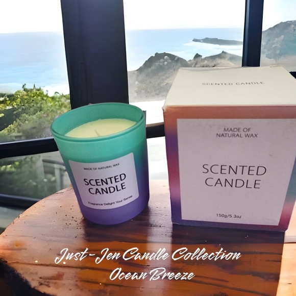 Ocean Breeze Beautiful Scented Candle 5.3oz - Picture 8 of 15